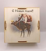 Копилка на каждый день "Дед мороз на олене" № 2 во Теберде
